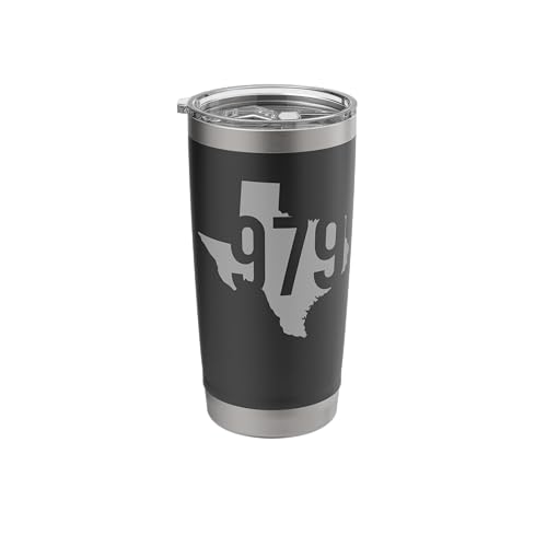 979 Area Code Stainless Steel Insulated Tumbler