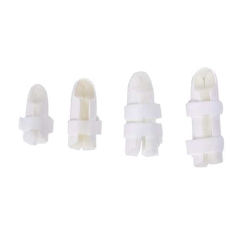 KOMBIUDA 4pcs Splints for Fingers Thumb Brace Brace Splints Thumb Splint for Thumb Retainer Holder Protective Splint for Thumb Splints White