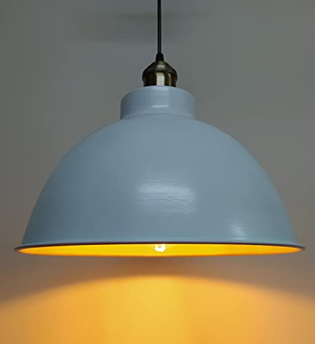 Rsylight Retro Metal Sarkıt Avize Rustik Tekli Sarkıt Siyah İçi Beyaz Mutfak Cafe beyaz RT8010400