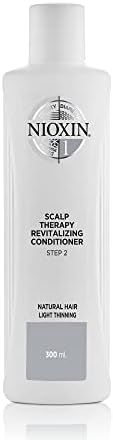 Nioxin 3-Part System | System 1 | Natural Hair with Light Thinning Hair Treatment | Scalp Therapy | Hair Thickening Treatment