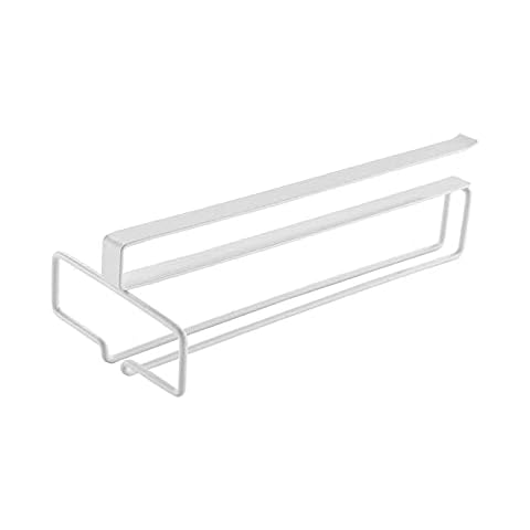 Wine Glass Holder Wine Glass Rack Holder Glasses Storage Hanger Metal Organizer for Bar Kitchen (White, One Size) Cover