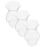 Conditionnement : les cheminées en verre de rechange sont livrées par lot de trois dans un emballage sécurisé, ce qui rend ces globes pour lanternes à pétrole idéaux pour la famille et les amis, adaptés à diverses occasions. cheminée pour lampe à pétrole vintage, remplacement de verre de lampe