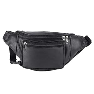 waist bags for men women-branded zippers, waterproof pocket, large fanny pack for hiking travel camping running sports outdoors, money belt with adjustable strap