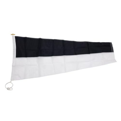 Flag and Banner International Signal Flag - Nautical Flag | Double Stitched, Durable Hardware | Made in USA - No. 0 6 International Code Signal Nylon Pennant with Rope and Toggle