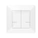 Produktbild LEGRAND, Valena Life with Netatmo Funk-Wandsender Licht, 2 Schaltwippen, für Funk-Lichtschalter/-Steckdosen, lokale Steuerung o. per App oder Sprachassistent (Alexa, Siri, ..), inkl. Batterie, 752187