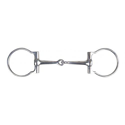 HKM Western D-Ring Snaffle Single Broken 125mm