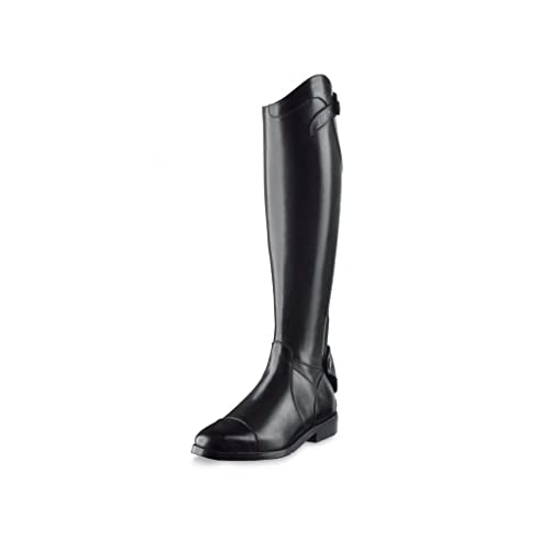 Bottes d'équitation EGO7 Aries en cuir premium noir 39 L-1