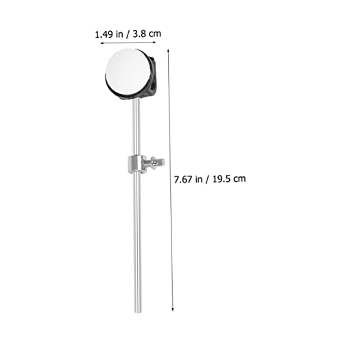 Martillo para pedal de bombo de fieltro y acero miniatura 4
