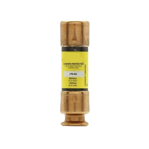 Cartouche fusible LPN-RK-4-1/2SP temporisé 4,5A 250V pour armoire électrique industrielle