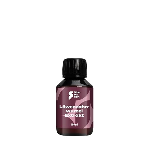 Löwenzahnwurzel-Extrakt flüssig | 100% naturrein und natürlich | 100 ml | vegan, glutenfrei, laktosefrei, ohne Zusätze (z.B. Magnesiumstearat) | Made in Germany