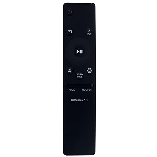 Image of Allimity AH81-09748A WIR113001-C201 Remote Control Replacement for Samsung Sound Bar HW-T50M HW-T510 HW-T550 HW-S40T HW-S41T HW-T45C HW-R50M HW-R60C HW-R60M HW-R650 HW-T50M /ZA HW-T510 /ZA HW-T45C /ZA