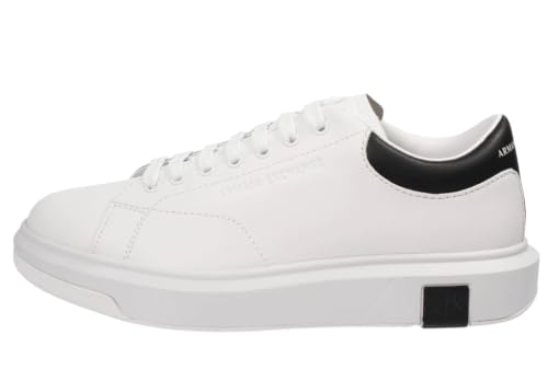 Armani Exchange Action Leather Sneakers White