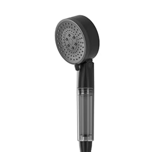 AMZBNEIDI Hautverbessernder Duschkopf mit Wasserstopp