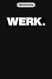  Composition Notebook: Werk. Wii Gavin Decorations Acaademy Switch Revolution Dance Notebook Journal Notebook Blank Lined Ruled 6x9 100 Pages