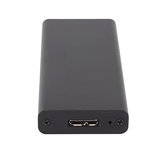 Carcasa MSATA a USB 3.0 de aluminio para SSD miniatura 4