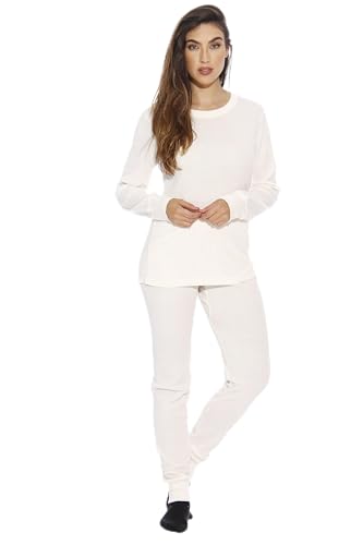 Just Love Women's Thermal Underwear Pajamas Set