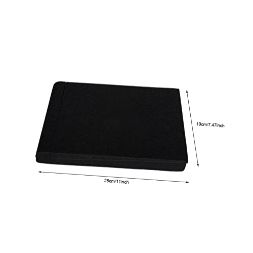 Kisangel 2pcs Almohadillas de Aislamiento Acústico para Control de Ruido, Cojines Antivibración de Alta Densidad para Monitores de Estudio miniatura 2