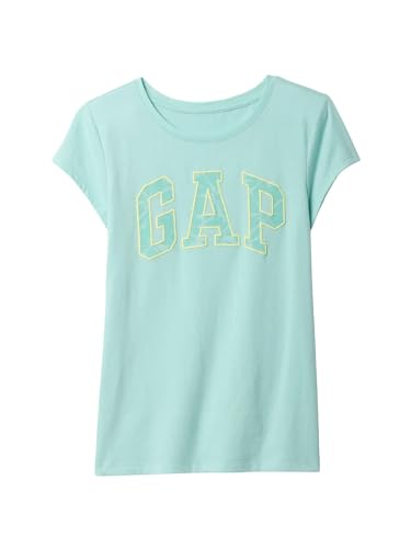 Image of Gap Girls Short Sleeve Logo Tee T-Shirt