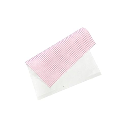 Papier alimentaire blanc imprimé rose duplex 40x50 cm 60 grammes/m² colis de 10 kg pour boucherie viande charcuterie fromage poisson