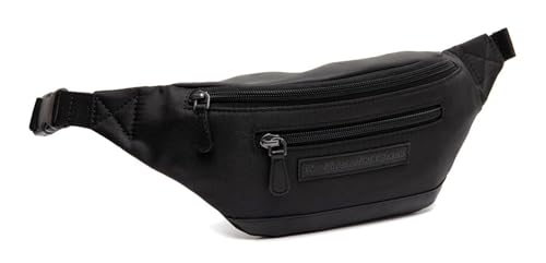 The Chesterfield Brand Velta sac banane en cuir noir avec sangle ajustable