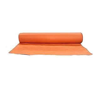 PLMOKN Tarpaulin Heavy Duty Welding Fireproof Doek Hoge Temperatuur Weerstand Ventilatie Slang Tijdelijke Gescholen Bouw, 35 Maten, 2 kleuren (Color : Orange, Size : 2x8m)