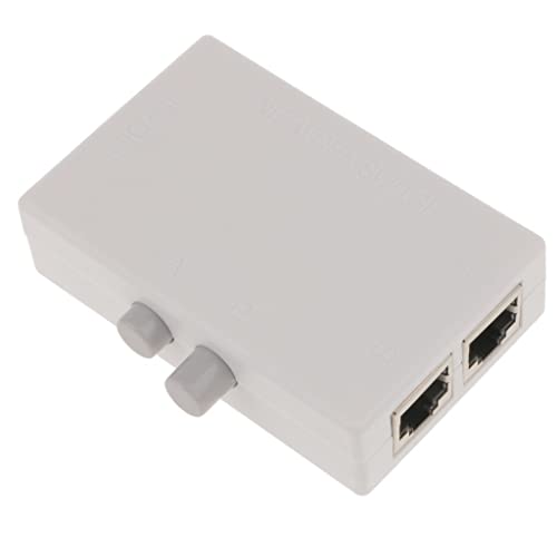 Image of MT-VIKI 2 Ports AB Manual Network Sharing Switch Box 100 Mbps 2 In 1 Out