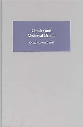 Gender and Medieval Drama New Edition Gender and Medieval Drama New Edition book cover