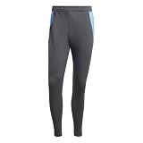 falcon adidas poliéster adidas Pantalones y leggings para hombre AFA Tr PNT, Gris melé, XS