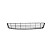 Repiauto - Grille de pare-choc avant centrale noire Golf 6 2008-2012