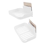 TOYANDONA 2 Stück Wandmontierter Seifenhalter für Wohnmobil Badezimmer Selbstklebend Ohne Bohren...