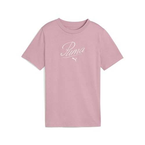 PUMA Girl's ESS Script Tee G Tees (1er Pack)