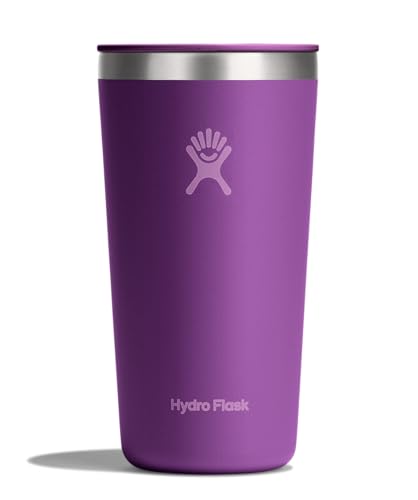 Hydro Flask 20 Oz All Around Tumbler Press-in Lid Beachplum Purple