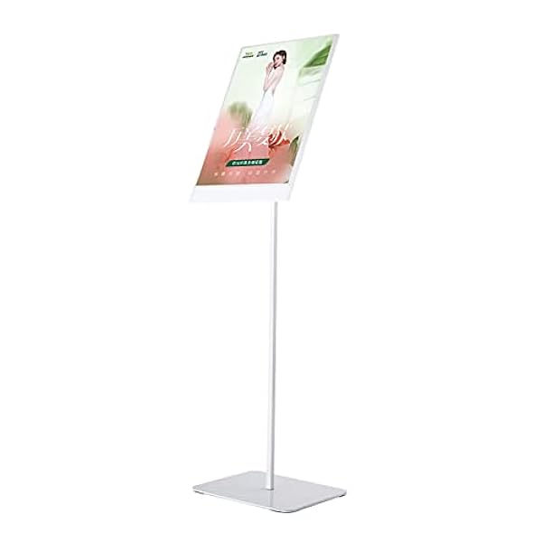 KT Board Sign Stand, Billboard Verticale en Horizontale View Display Stand, A3 Poster Stand Vloerstaande Sign Holder, Notice Stand Voor Bruiloft Zakelijke Activiteiten Display Oriented Signage wit