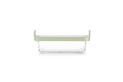 Miniatura 2 de Lékué Cestas Rectangulares De Vidrio Transparente Para Air Fryer, Set De 2