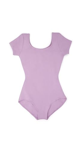 Capezio Women's Classic Damentrikot kurzärmlig, Lavendel, M