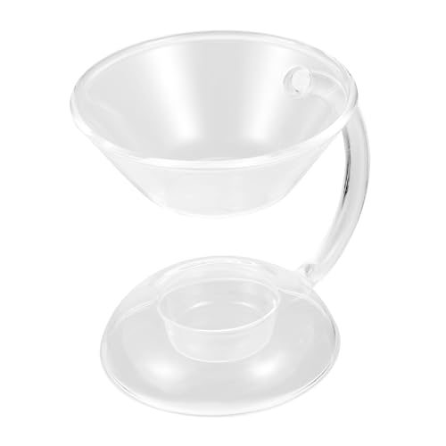 Porta vela difusor aromático de vidrio para aromaterapia