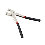 【CONFORT GRIP】 Avec une poignée sans glissement, l'outil de sertissage de gouttière garantit le confort lors utilisation prolongée, réduisant la fatigue des mains et la rendant adaptée à de vastes projets sans inconfort.