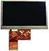 Kentec Display LCD Module, 4.3", 480X272, Touch Screen - K430WQA-V4-F