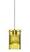 Besa Lighting 1SW-1743TN-SN-SQ 1X40W G9 Domi Square Canopy Wall Sconce with Titan Glass, Satin Nickel Finish