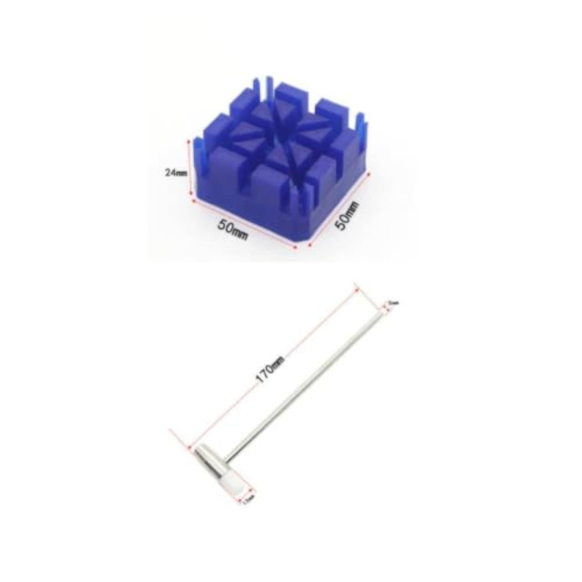 Compact Strap Pin Remover Tool for DIY Watch Repairs