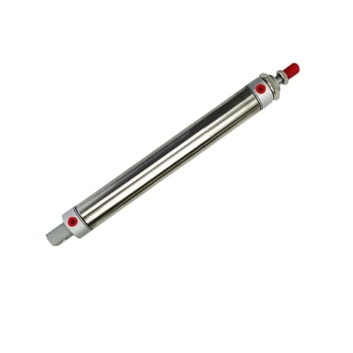 Mini vérin pneumatique double action MA32 piston acier inoxydable course 100mm - 6