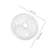 PRETYZOOM Car Window Motor Gear Repair Kit Plastic Gear for Power Window Regulator Replacement Parts