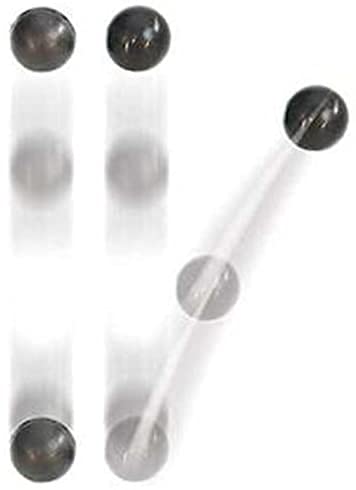 DJ·Wang 1 Set Bounce No Bounce Ball Magic Tricks Magician Close U=up Illusions Accessories Gimmick Props Funny Mentalism Magic