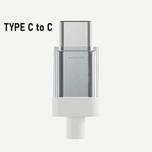 Image of Nothing CMF Charger 65W Rapidly Charging Multiport Adapter with Lightning C to C Cable Compatible with Nothing Phone 2a /Phone 2 /Phone 1 /Ear Stick /Laptop (Adapter & Cable) (Black Adapter with Cable)