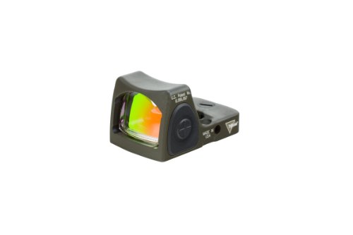 Trijicon RM06-C-700695 RMR Type 2 Adjustable LED Sight, 3.25 MOA Red Dot Reticle, Cerakote OD Green - Thumbnail 4