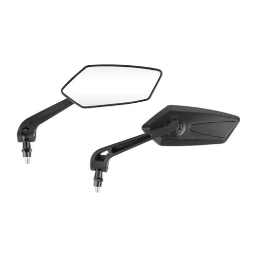 Espejos de manillar de motocicleta universales retrovisores ajustables extremo barra 8 10mm