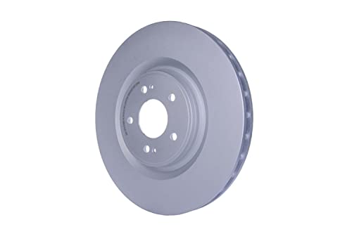 Disque de frein HELLA ventilé et revêtu anti-rouille pour éliminer les vibrations au freinage