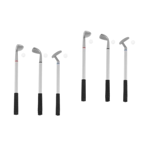 Bolígrafo de metal con forma de golf para decorar tu escritorio y regalar en eventos y fiestas