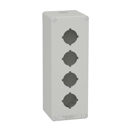 Boîtier vide XAP métal gris 4 trous 30mm étanche et robuste