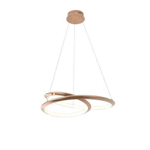 Pendent moderne dimmable à intensité réglable en acier 80cm